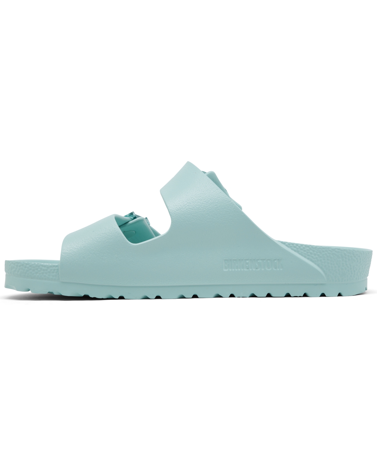 Birkenstock Women's Arizona Eva Stealth Buckle Sandals From Finish Line In Surf Green