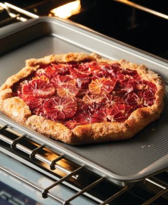 Bakeware 11" x 17" Baking Sheet Pan & Expandable Cooling Rack 3-Pc. Set