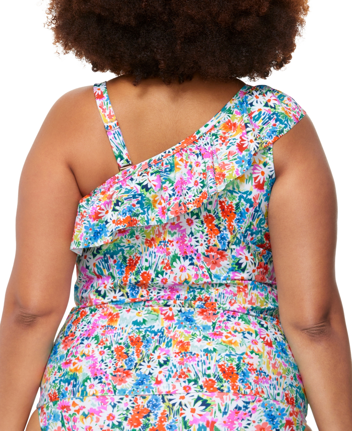 Raisins Curve Trendy Plus Size Ysabel Tankini Top
