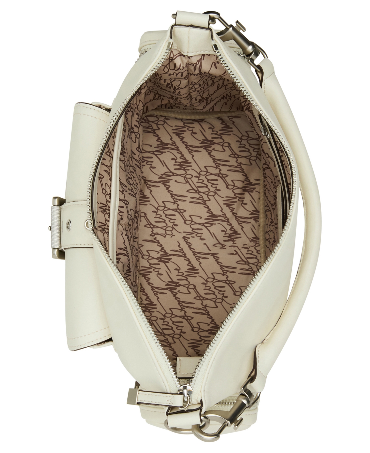 Steve Madden Bandrew Cargo Medium Shoulder Bag In Chalk