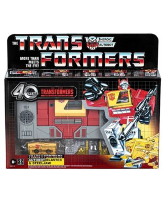 G1 Autobot Blaster and Steeljaw | Transformers Vintage G1 Reissues 40th Anniversary