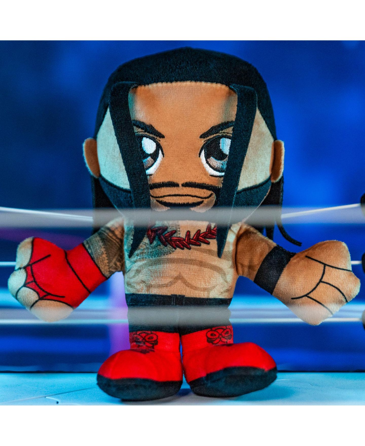 Детская мягкая игрушка Bleacher Creatures Roman Reigns 8" Kuricha Hand-Sewn Plush — фото 6