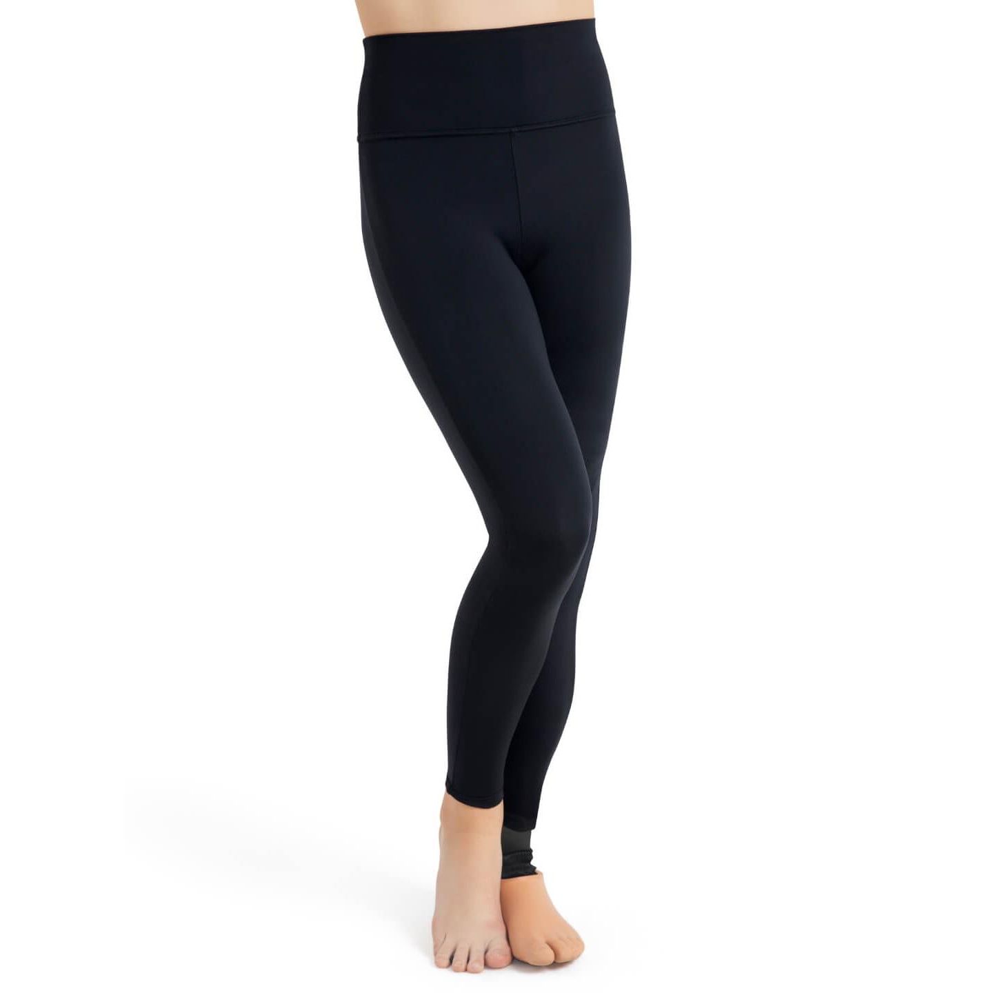Женские леггинсы Capezio Plus Size Team Basics Active, цвет: Чёрный — фото 1
