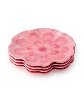 Certified International Wildflower 3-D Floral 4-Pc. Salad Plates, Service For 4 - Macy's