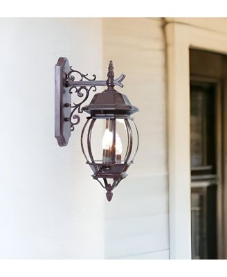 Three-Light Hanging Glass Globe Wall Light – Sleek Pendant for Home Decor