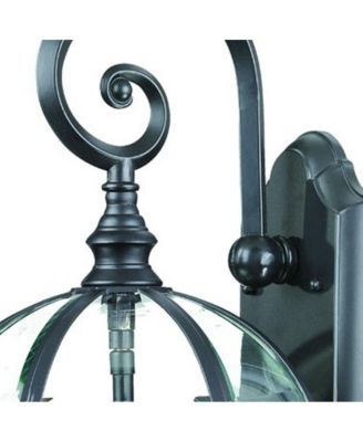 Eastern Lantern Wall Light – Three-Light Design for Porch & Garden