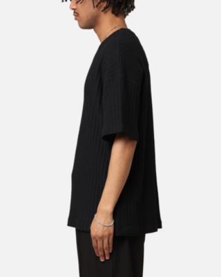 Men's Karl Knit T-Shirt, Black, XS
