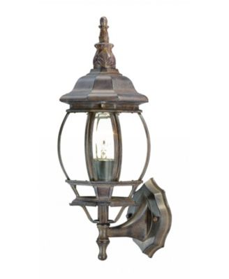 Ornamental Glass Globe Wall Light for Indoor and Outdoor Decor