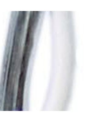 Distressed White Beveled Glass Outdoor Hanging Light