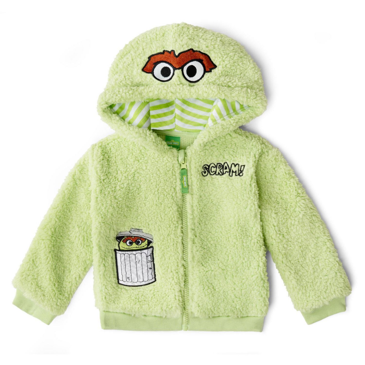 Baby Boys Zip Up Costume Hoodie(12-24M)