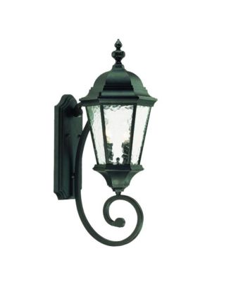 Two-Light Carousel Lantern Wall Light – Stylish Lighting for Exterior Spaces