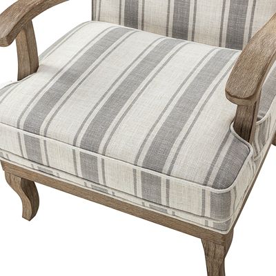 Solid Wood Rinaldo Farmhouse Armchair