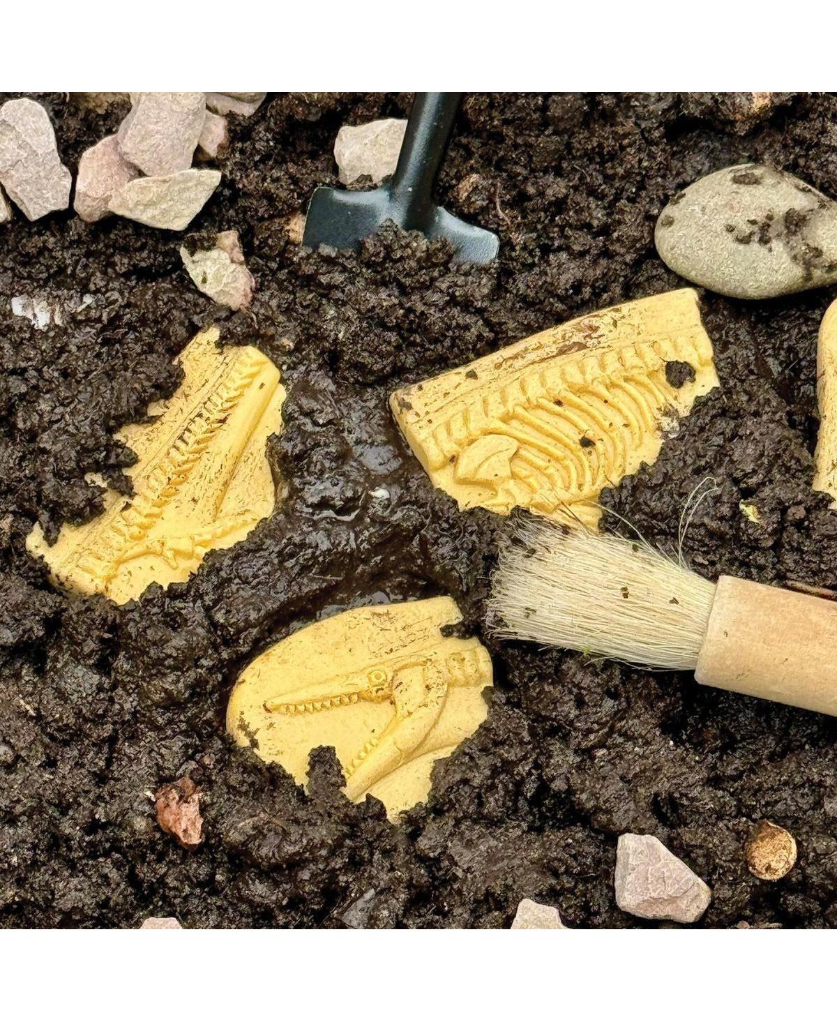 Yellow Door Dig & Discover Dinosaur Tactile Skeletons - Set of 6