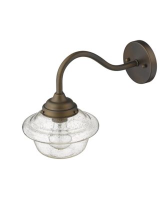 Classic Schoolhouse Wall Sconce for Outdoor Patio and Garage Lighting