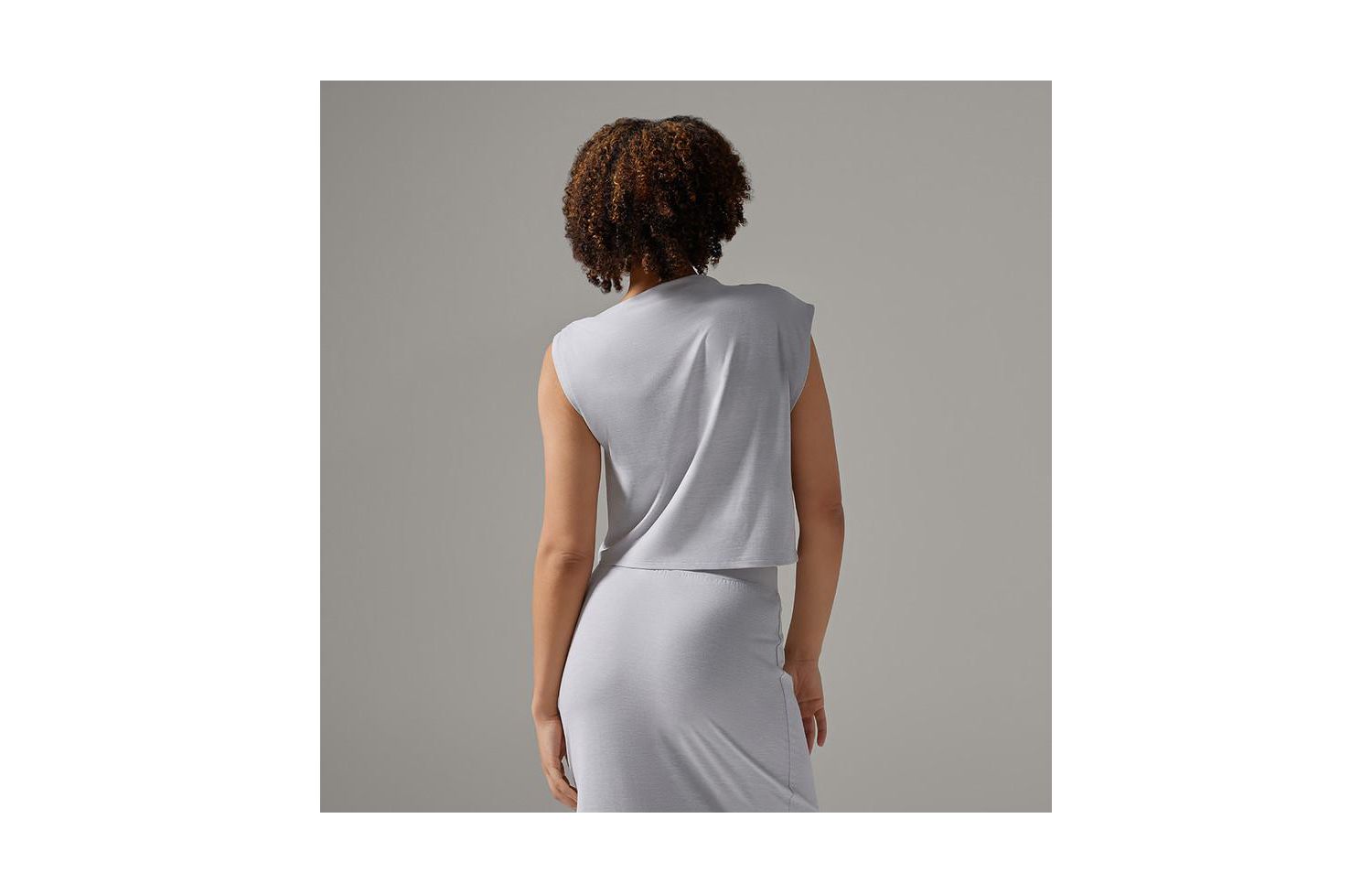 Women's Brushed Tec Knit Asymmetrical Tee