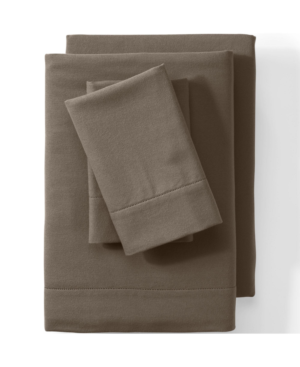 Lands' End Luxe Flannel Bed Sheet Set