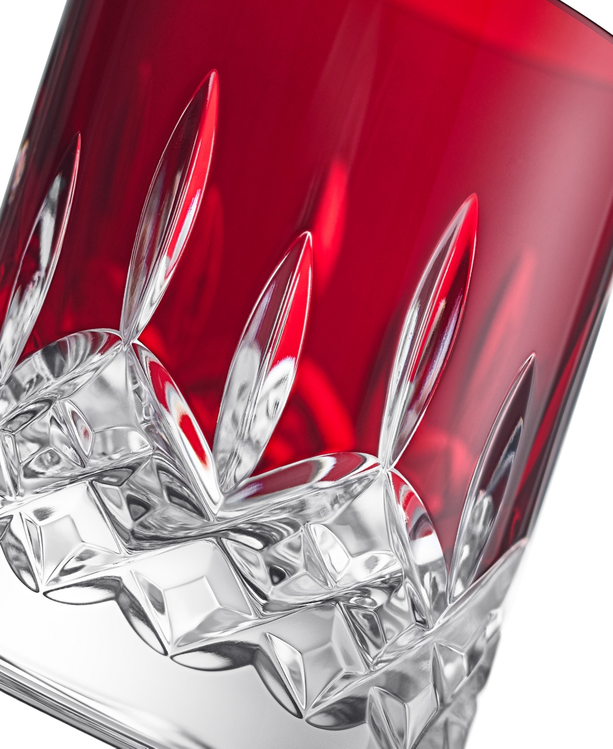 Waterford Lismore Red Tumbler, Set Of 2 In Red