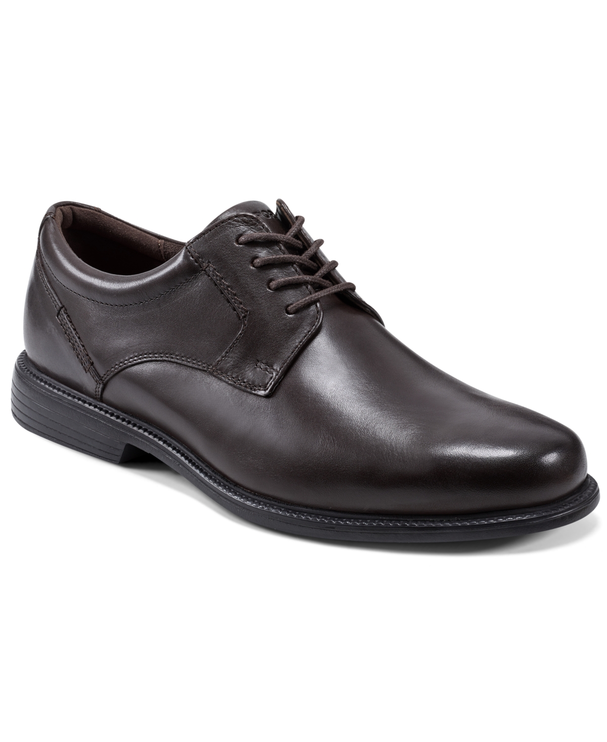 Men's Charles Road Plain Toe Dress Shoe - Dark Brown