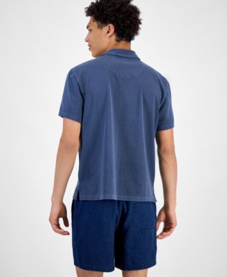 Men's Sun Faded Short Sleeve Polo Shirt, Exclusively at Macy's