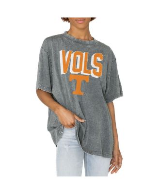 Gameday Couture - Women's Gray Tennessee Volunteers Solid Defense Oversized T-Shirt