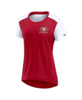 Women's Scarlet San Francisco 49ers Performance Fashion T-Shirt