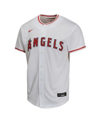 Big Boys and Girls Yusei Kikuchi White Los Angeles Angels Home Game Player Jersey