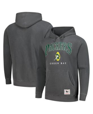 Mitchell & Ness - &nbsp;Gray Green Bay Packers Slot Pullover Hoodie