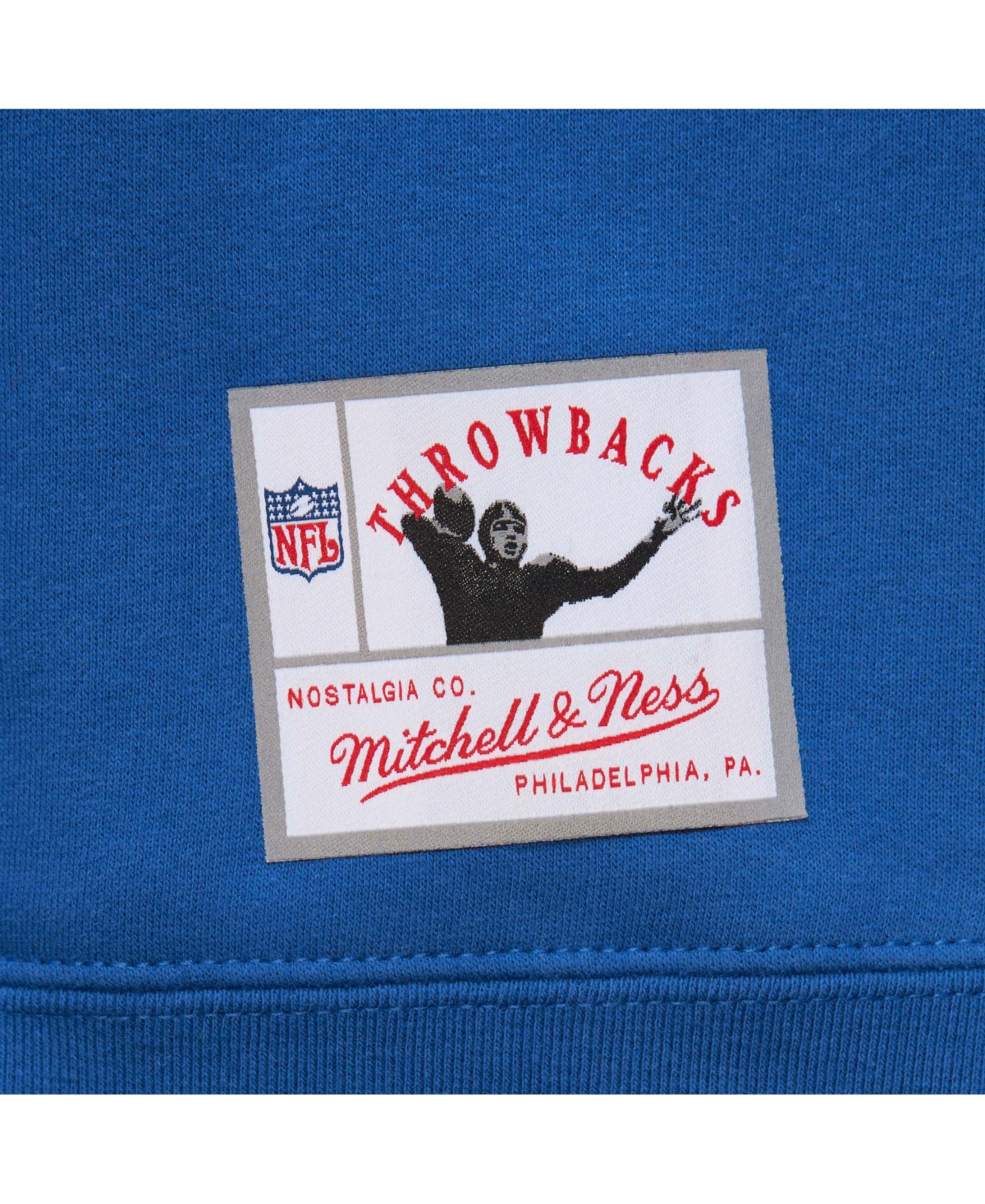 Mitchell & Ness Men's Royal Buffalo Bills Nfl X Bud Light Vintage Pullover Hoodie In Royal