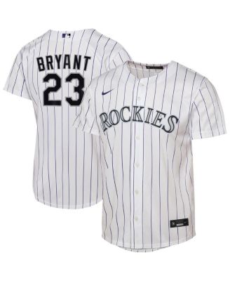 Nike - Big Boys and Girls Kris Bryant White Colorado Rockies Home Replica Player Jersey