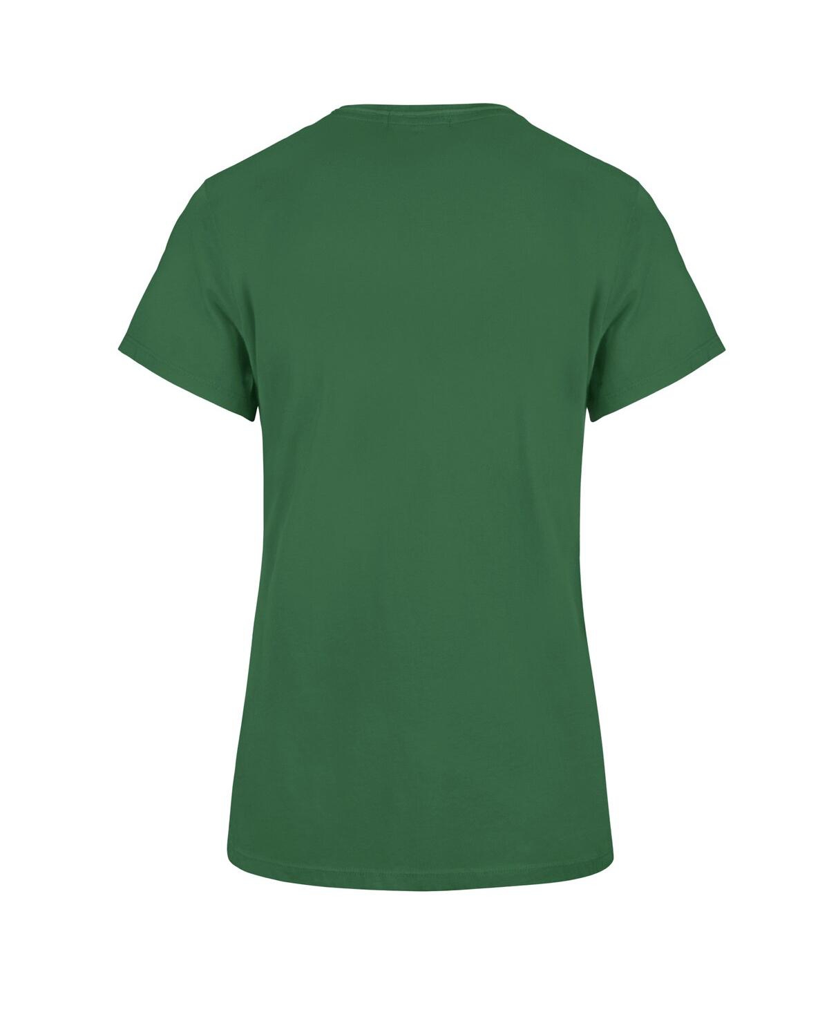 47 BRAND WOMEN'S KELLY GREEN PHILADELPHIA EAGLES TREASURE FRANKIE T-SHIRT 