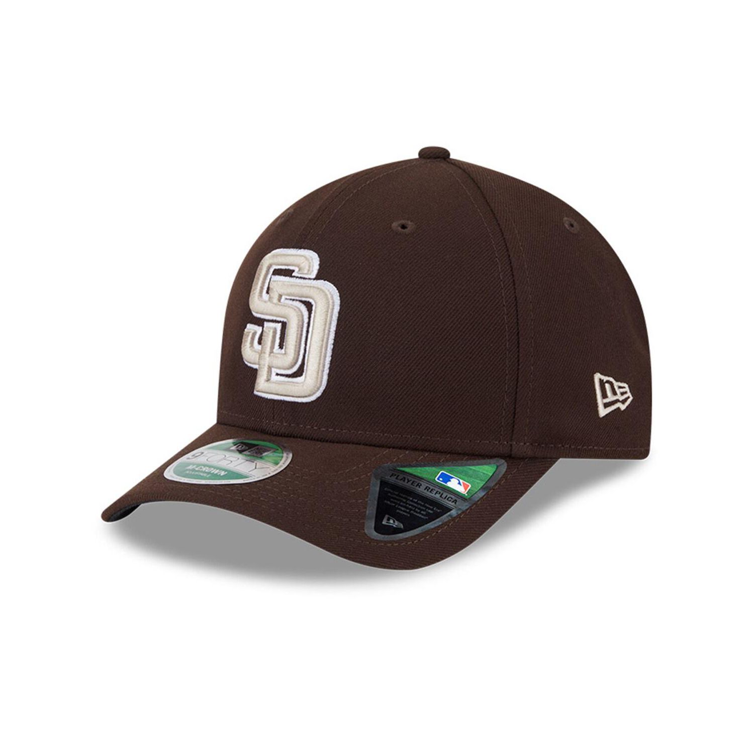 Men's Brown San Diego Padres Player Replica 9FORTY Adjustable Hat