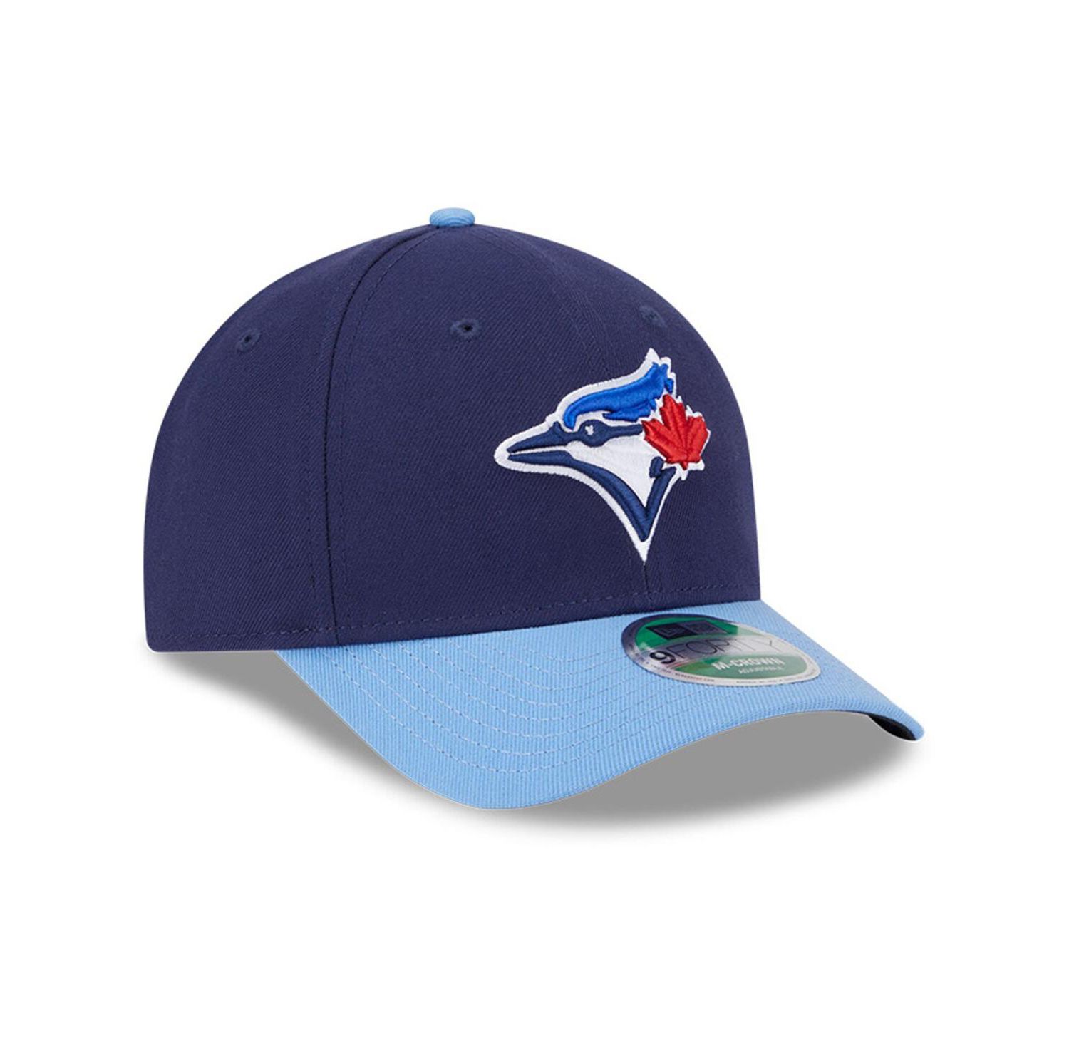 Men's Navy/Powder Blue Toronto Blue Jays Player Replica 9FORTY Adjustable Hat