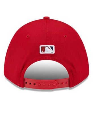 Men's Red Washington Nationals Player Replica 9FORTY Adjustable Hat