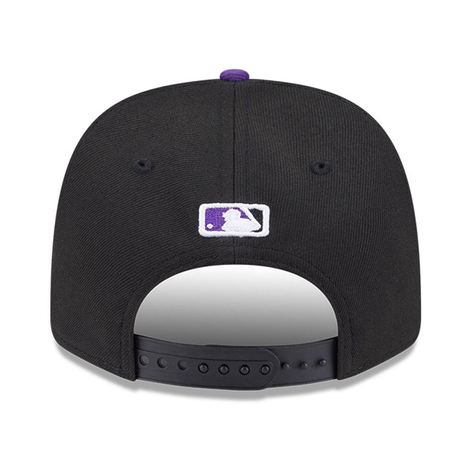 Men's Black Colorado Rockies Player Replica 9SEVENTY Adjustable Hat