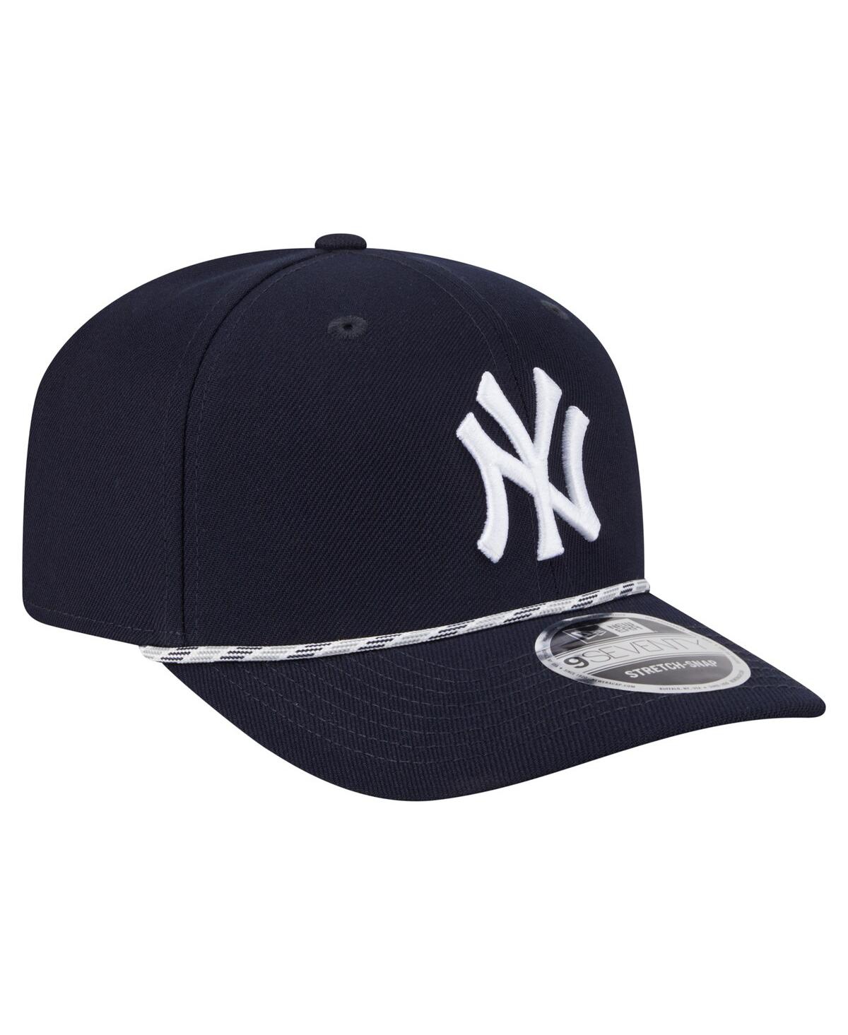 NEW ERA MEN'S NAVY NEW YORK YANKEES MULTI-ROPE 9SEVENTY STRETCH-SNAP HAT 