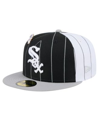 New Era - Men's&nbsp;Black Chicago White Sox Pinstripe 59FIFTY Fitted Hat