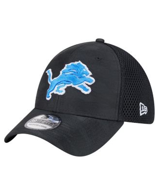 New Era - Men's Black Detroit Lions Active Camo 39THIRTY Flex Hat