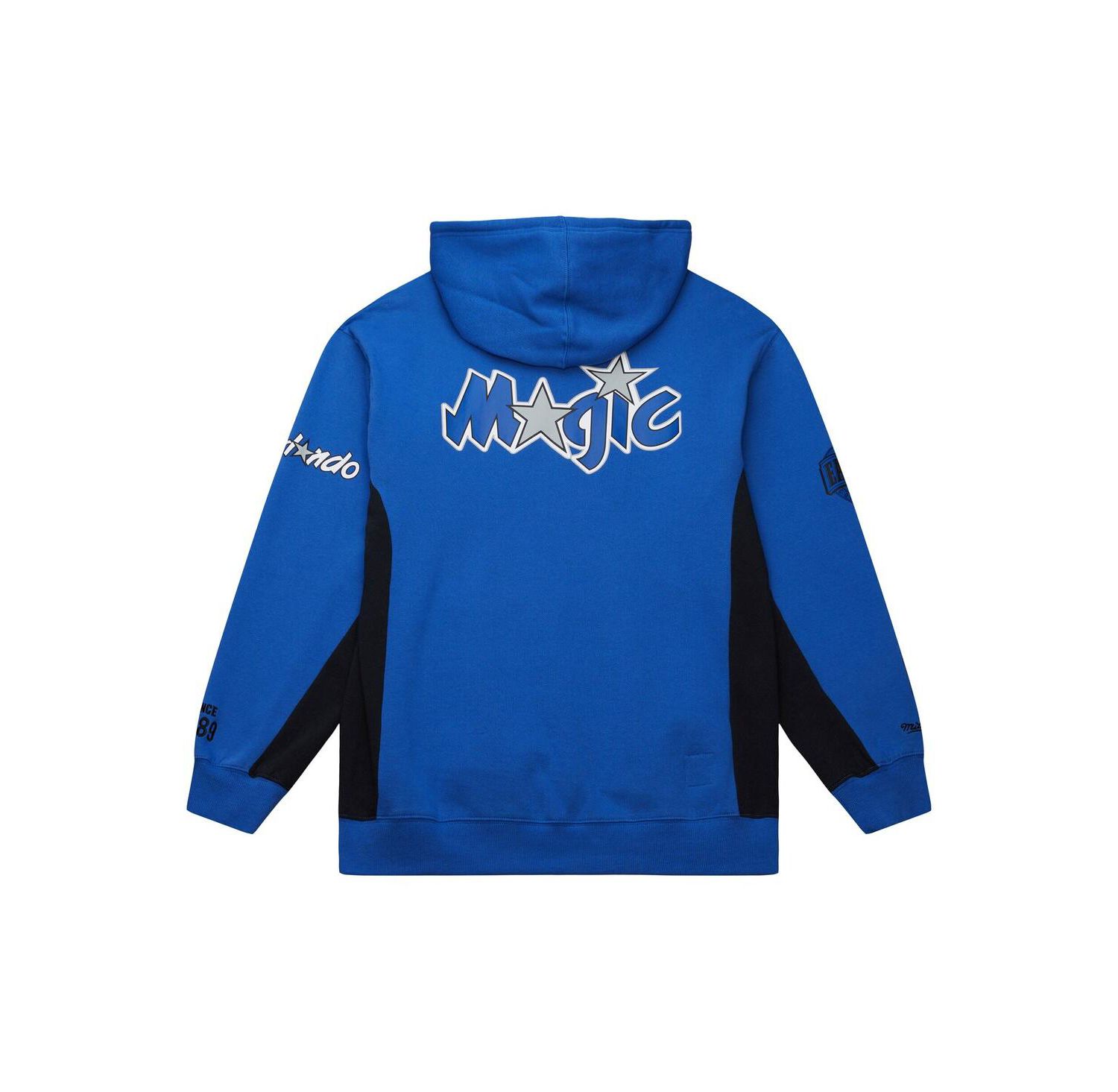 Men's Blue Orlando Magic Hardwood Classics Team Origins Fleece Pullover Hoodie