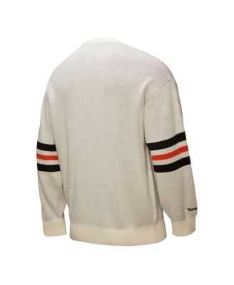 Men's Cream San Francisco Giants Retro Pullover Sweater