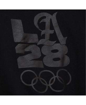 Women's Black LA28 French Terry Pullover Hoodie