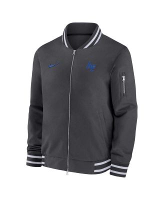 Nike - Men's Anthracite Air Force Falcons Full-Zip Bomber Jacket