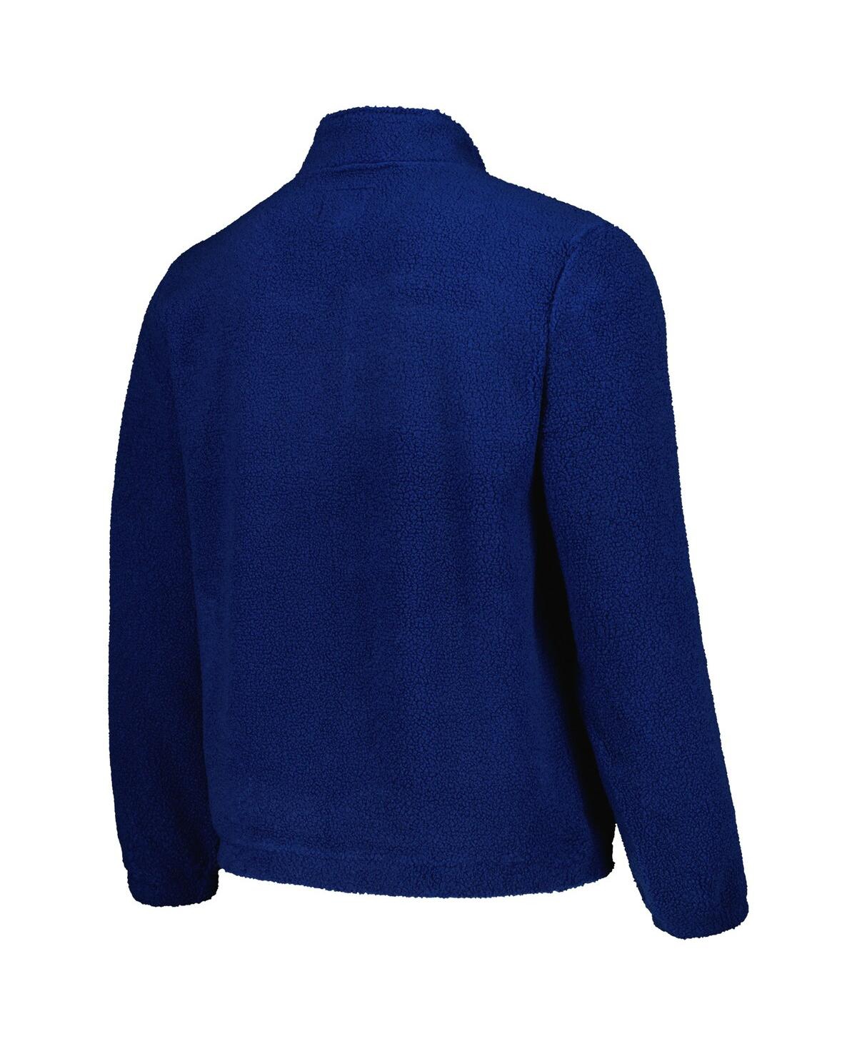 Shop G-iii Sports By Carl Banks Men's Royal Florida Gators Pinch Runner Half-zip Top