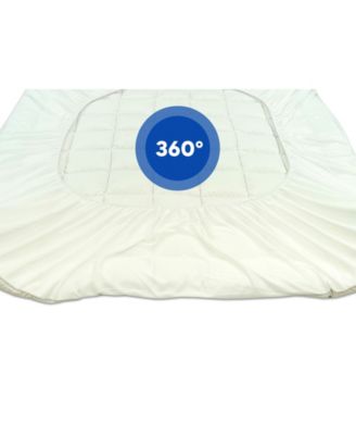 Fluffy Soft Cotton Mattress Topper, Twin