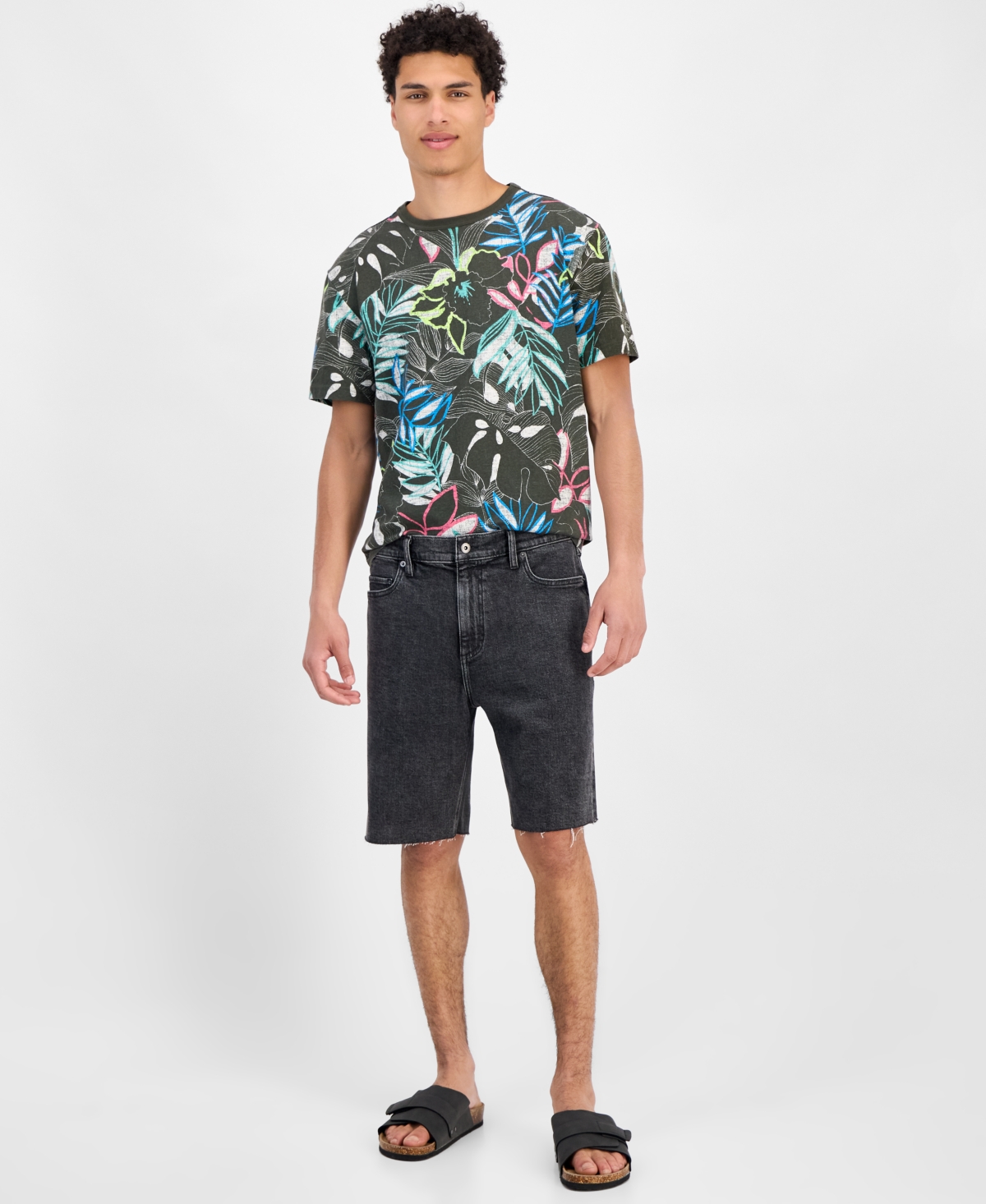 Men's Port Denim 10" Shorts, Exclusively at Macy's - Port