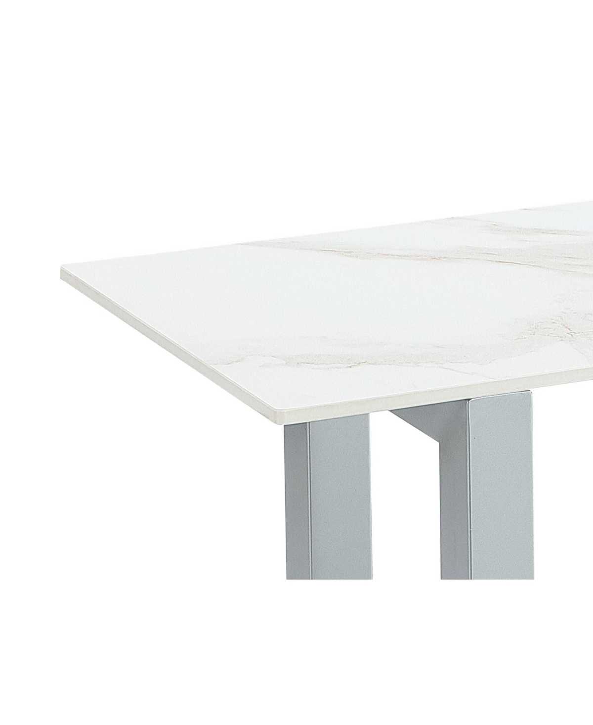 Macy's Furniture Emila 54" Sintered Stone Mix And Match Console Table