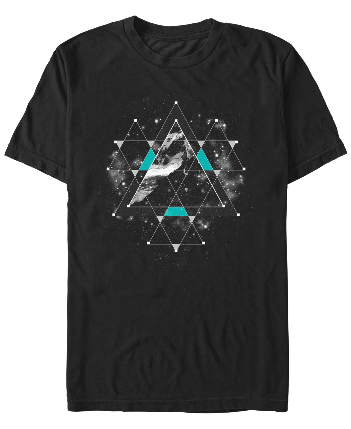 Men's Time Space Short Sleeve T-Shirt - Black