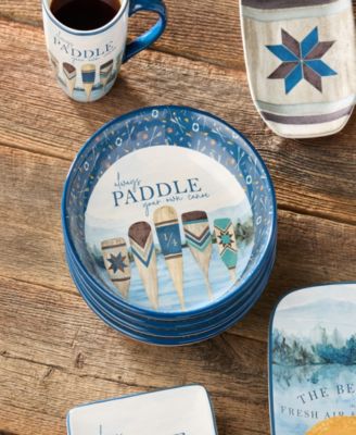 Wake At The Lake Soup 4-Pc. Bowls, Service For 4