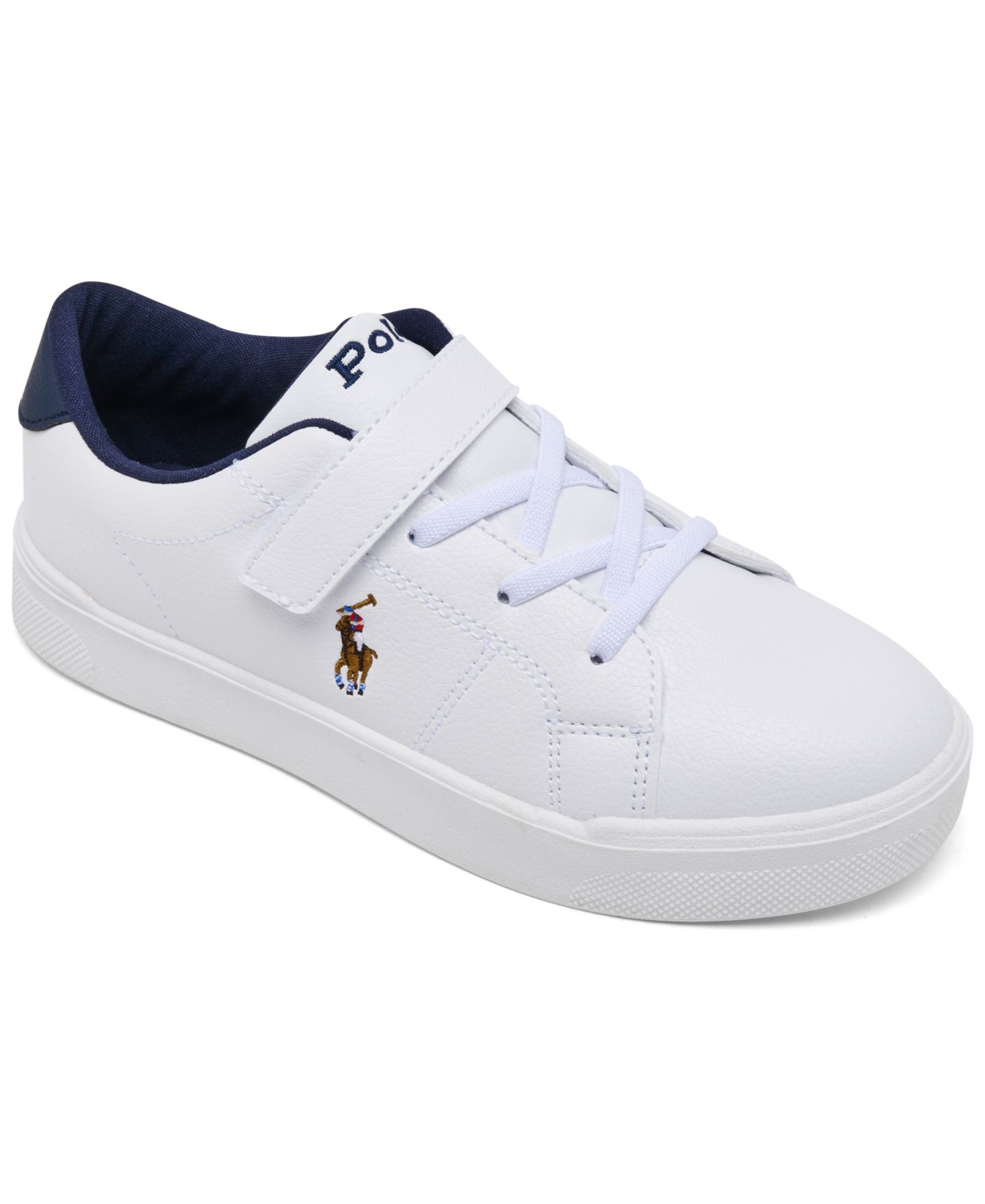 Детские повседневные кроссовки Polo Ralph Lauren Sutton Stay-Put на липучке, цвет: Разноцветный — фото 1