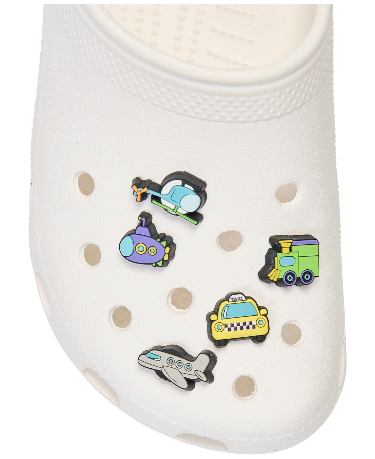 Crocs Jibbitz Tiny Vehicles Pack Charms 5-pack From Finish Line In Multi