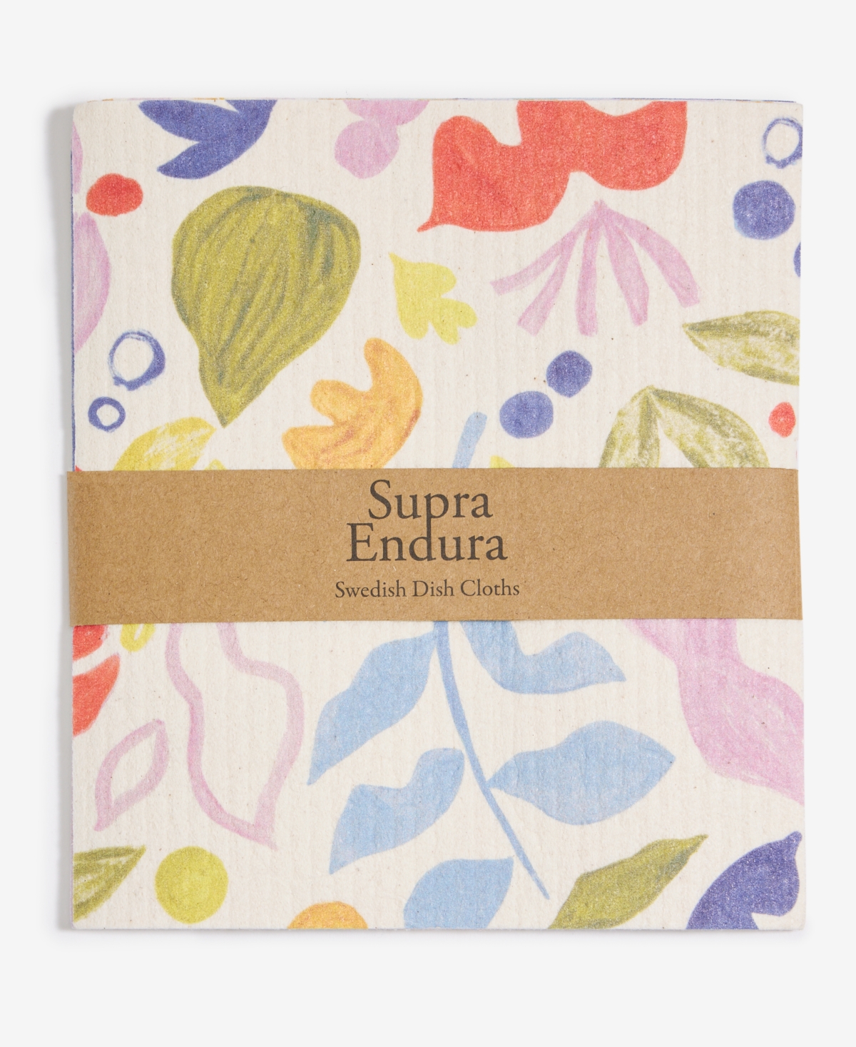 Poppy Garden Swedish Dish Cloth, Pack of 3 - Multi